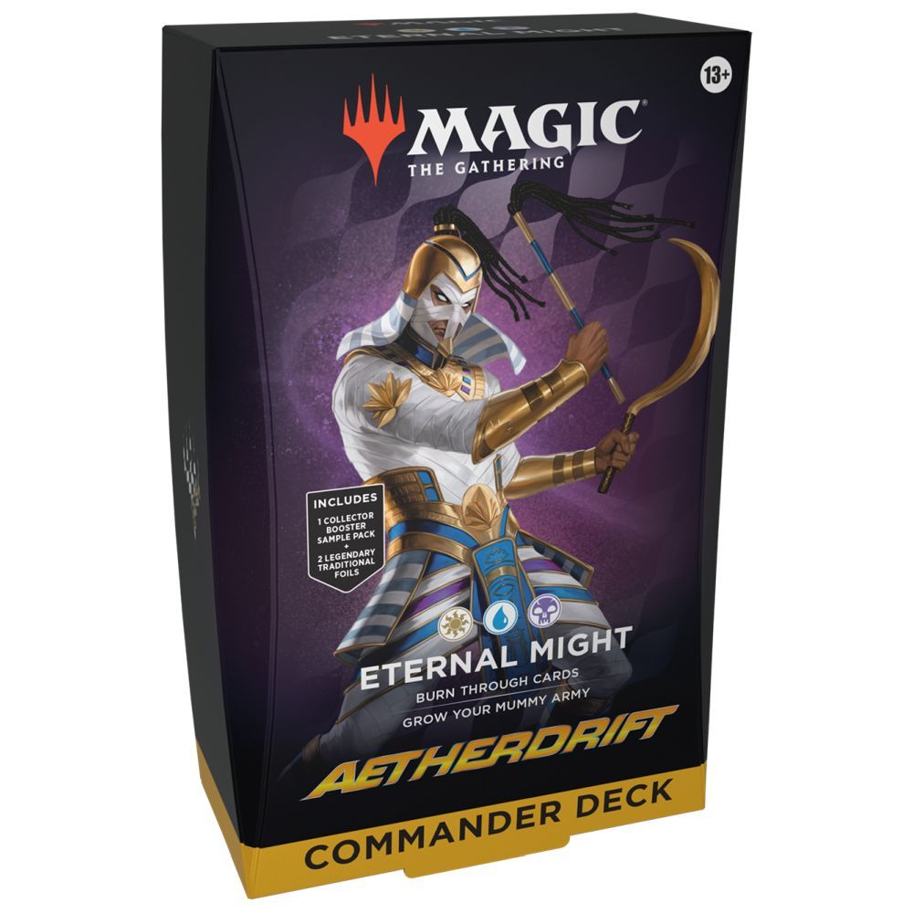 Magic Aetherdrift - Commander Deck Display