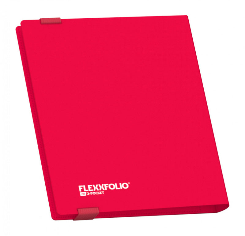 Ultimate Guard 2-Pocket Flexxfolio, 20 Piece (Red)