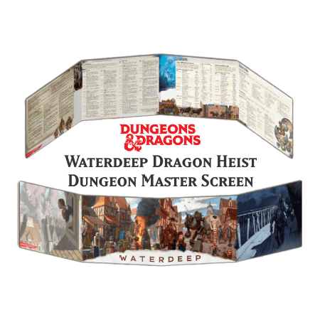 D&D: Waterdeep – Dragon Heist – Dungeon Master's Screen