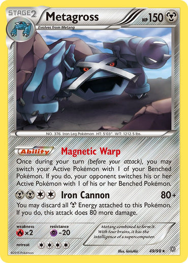 Metagross (49/98) (Theme Deck Exclusive) [XY: Ancient Origins]