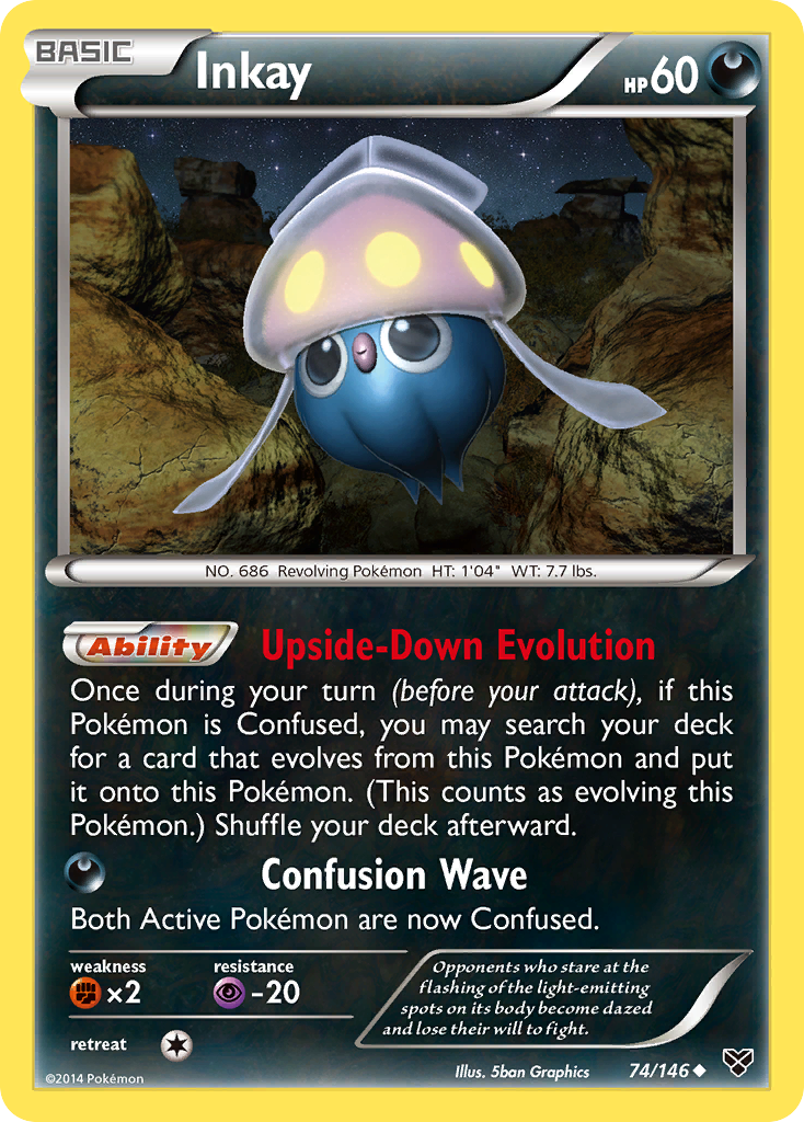 Inkay (74/146) [XY: Base Set]