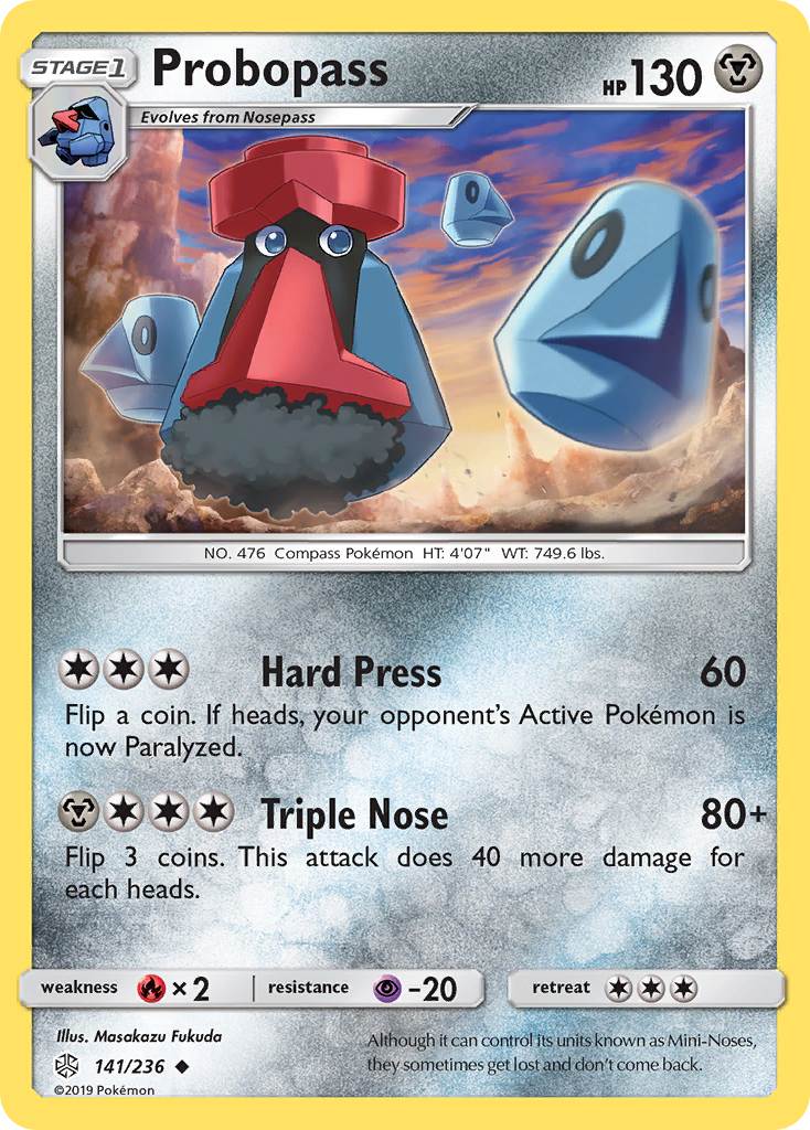 Probopass (141/236) [Sun & Moon: Cosmic Eclipse]