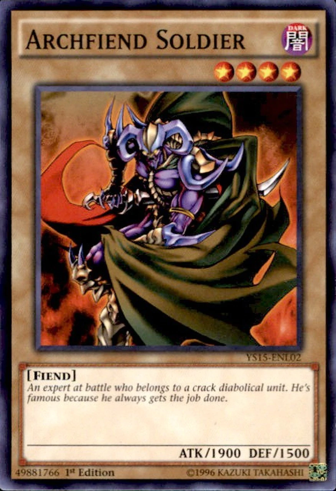 Archfiend Soldier [YS15-ENL02] Common