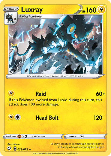 Luxray (033/072) [Sword & Shield: Shining Fates]