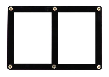 Ultra PRO: Screwdown Holder - Black Frame (2-Card)