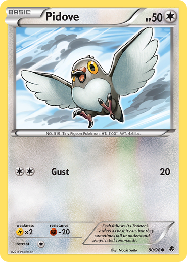 Pidove (80/98) [Black & White: Emerging Powers]