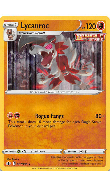 Lycanroc (087/198) [Sword & Shield: Chilling Reign]