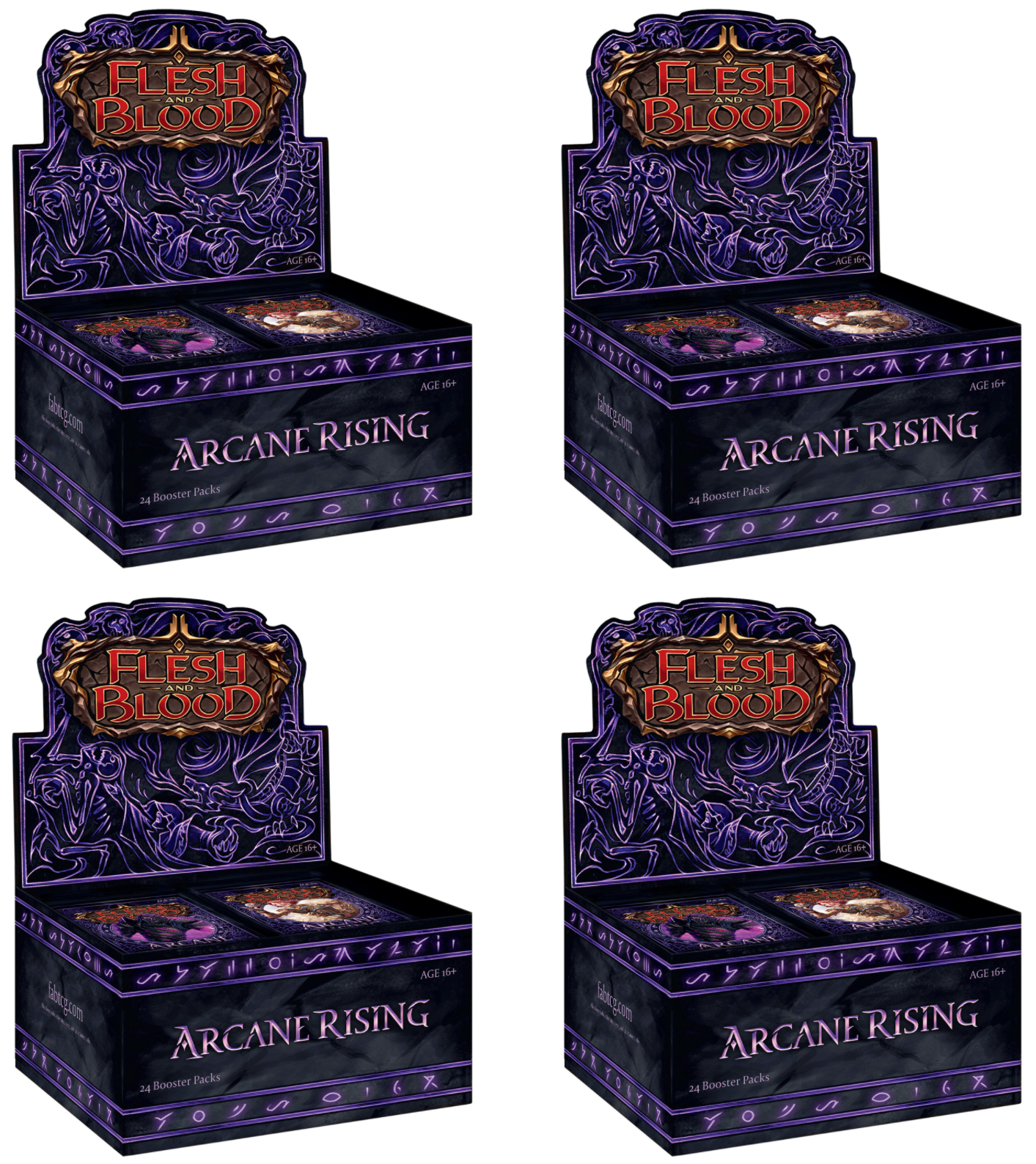 Arcane Rising - Booster Case (First Edition) (C/S)