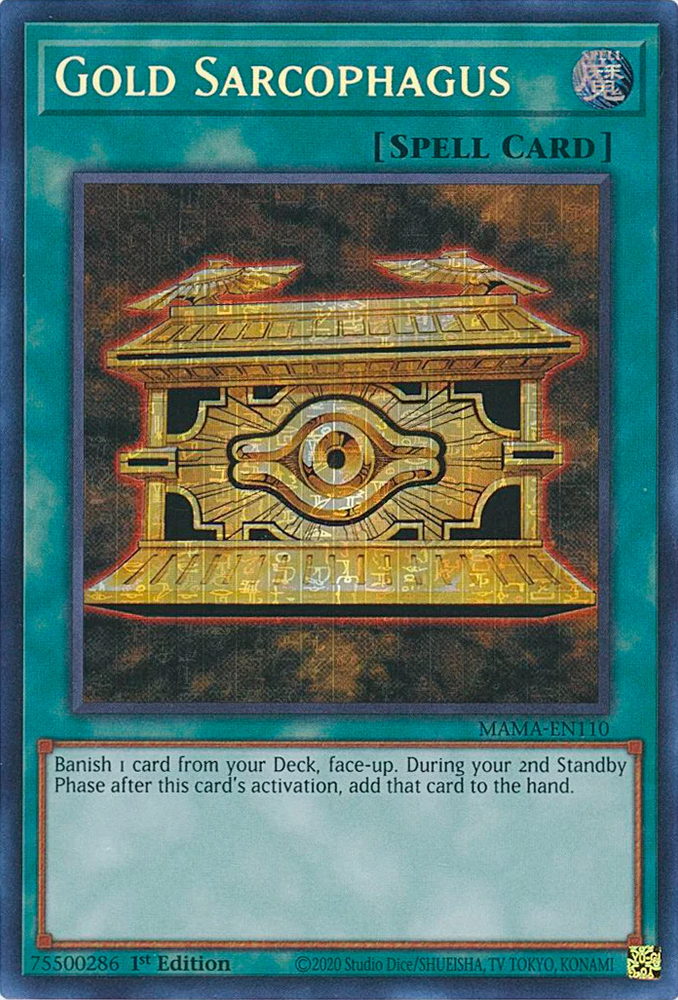 Gold Sarcophagus [MAMA-EN110] Ultra Pharaoh's Rare