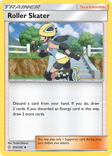 Roller Skater (203/236) [Sun & Moon: Cosmic Eclipse]