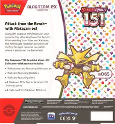 [PREORDER] Scarlet & Violet: 151 - Alakazam ex Box