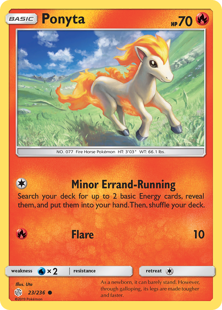 Ponyta (23/236) [Sun & Moon: Cosmic Eclipse]