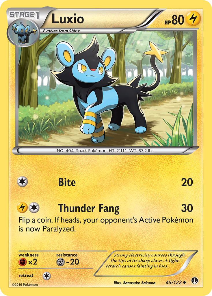 Luxio (45/122) [XY: BREAKpoint]