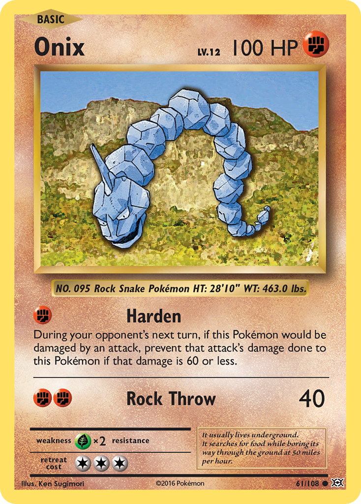 Onix (61/108) [XY: Evolutions]