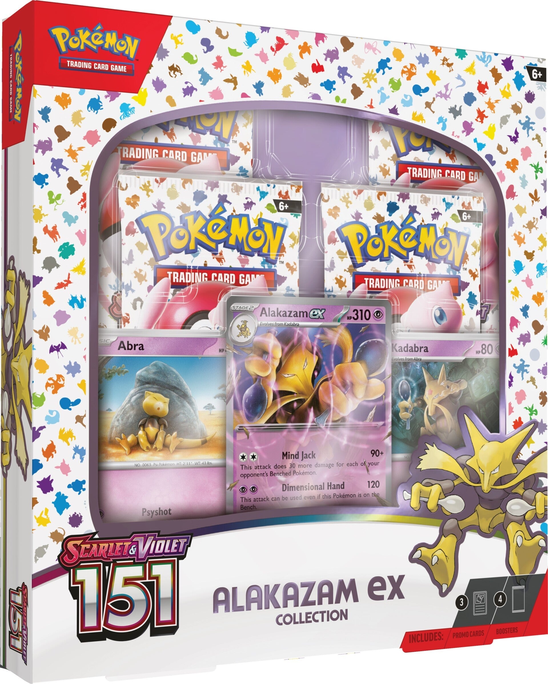 [PREORDER] Scarlet & Violet: 151 - Alakazam ex Box