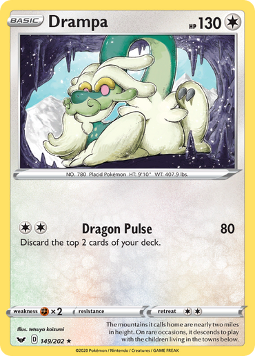 Drampa (149/202) [Sword & Shield: Base Set]