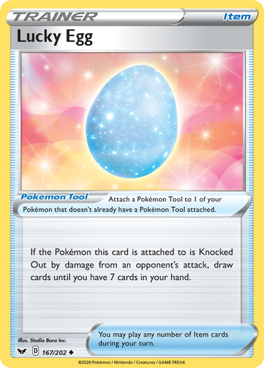 Lucky Egg (167/202) [Sword & Shield: Base Set]