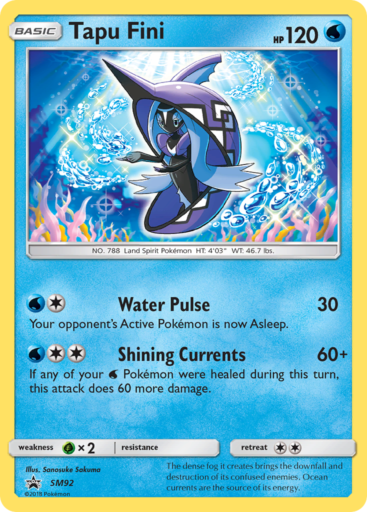 Tapu Fini (SM92) [Sun & Moon: Black Star Promos]