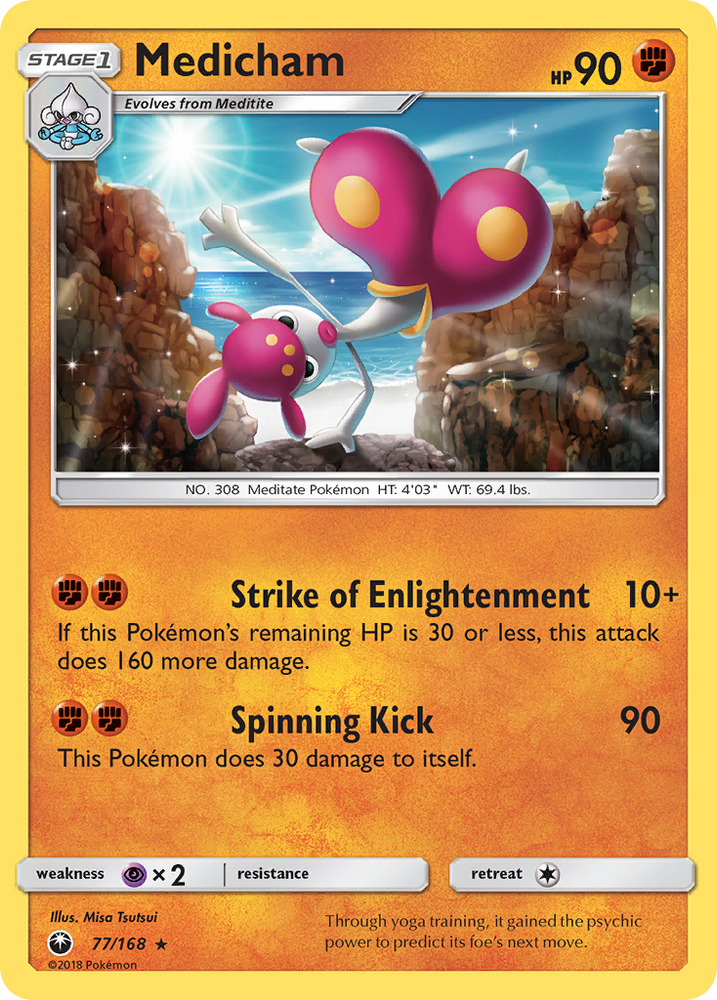 Medicham (77/168) [Sun & Moon: Celestial Storm]