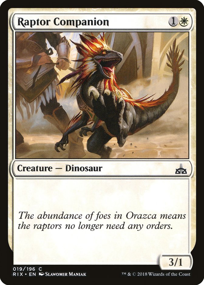 Raptor Companion [Rivals of Ixalan]