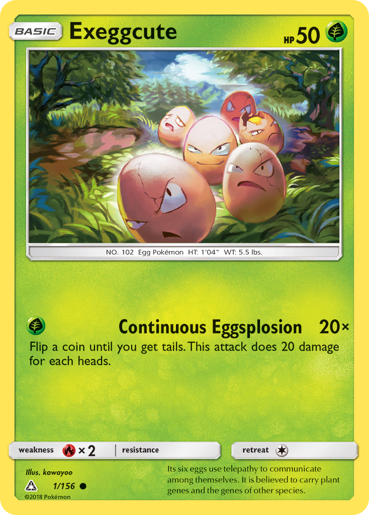 Exeggcute (1/156) [Sun & Moon: Ultra Prism]