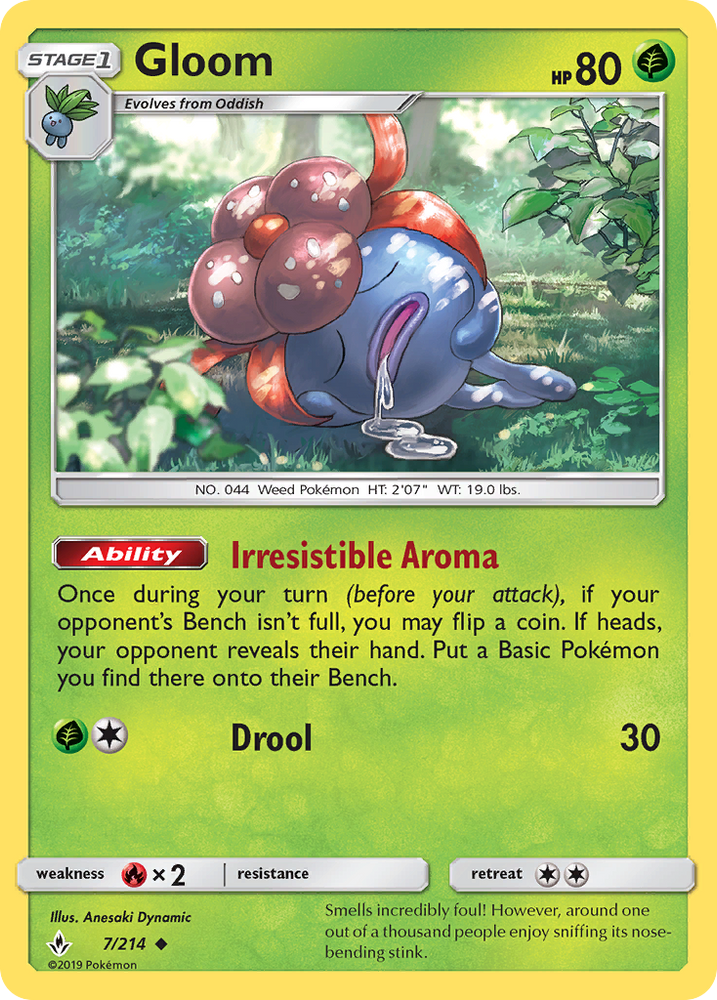 Gloom (7/214) [Sun & Moon: Unbroken Bonds]